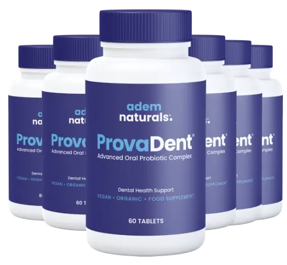 Six ProvaDent bottles